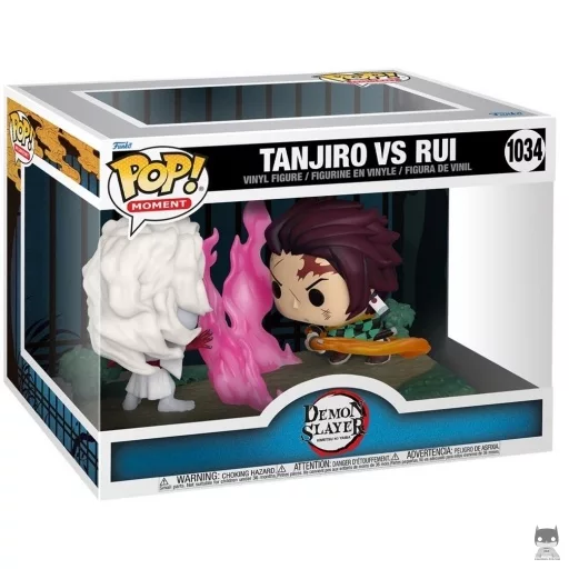 Figurine Funko POP Tanjiro vs Rui (Anime Moments)