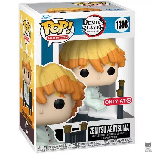 Figurine Funko POP Zenitsu Agatsuma (Récupération) (Target)