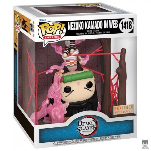 Figurine Funko POP Nezuko dans Toiles d'Araignées (Glow in the Dark) (Glow in the Dark)