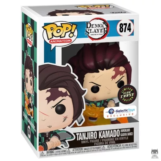 Figurine Funko POP Tanjiro Kamado (Hinokami Kagura Dance) (Chase) (Glow in the Dark)