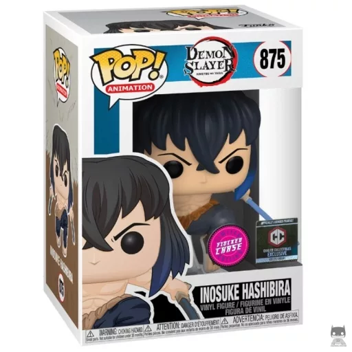Figurine Funko POP Inosuke Hashibira (Flocked) (Chase) (Demon Slayer)