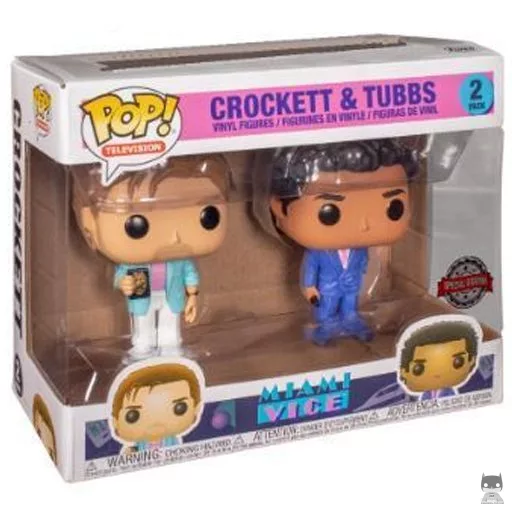 Figurine Funko POP Crockett & Tubbs (Pop! Vinyl)