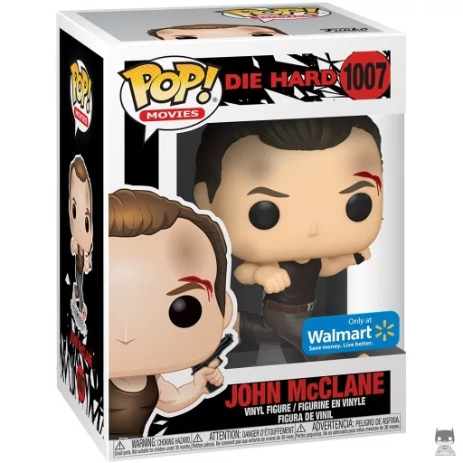 Figurine Funko POP John McClane en Débardeur Noir (Walmart)