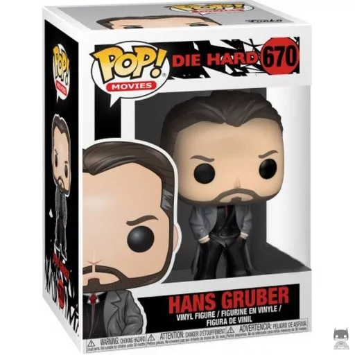 Figurine Funko POP Hans Gruber avec Mains dans les Poches (Die Hard)