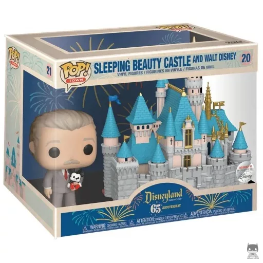 Figurine Funko POP Château de la Belle au Bois Dormant & Walt Disney (Pop! Vinyl)