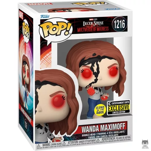 Figurine Funko POP Wanda Maximoff (Glow in the Dark) (Doctor Strange in the Multiverse of Madness)
