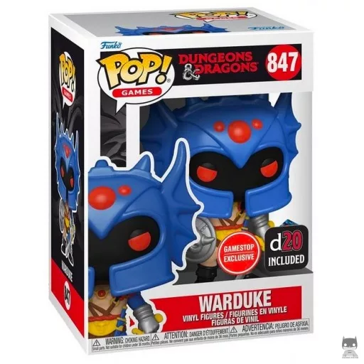 Figurine Funko POP Warduke avec D20 (GameStop)