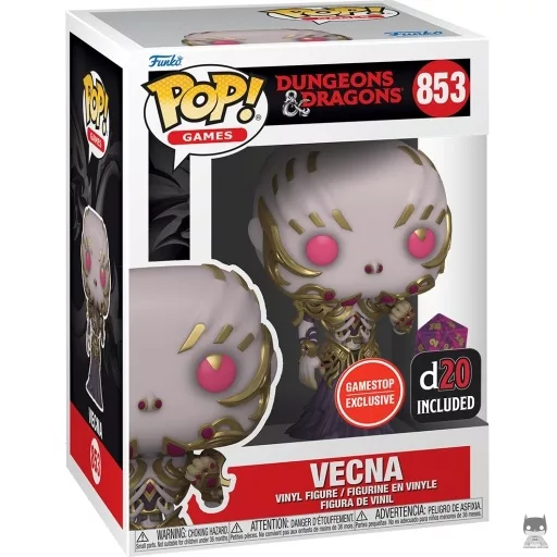 Figurine Funko POP Vecna avec D20 (Metallic) (Metallic)