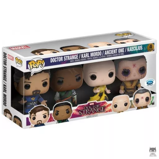 Figurine Funko POP Doctor Strange, Karl Mordo, L'Ancien & Kaecilius (Dr. Strange)
