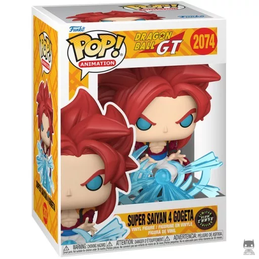 Figurine Funko POP Gogeta Super Saiyan 4 (Chase & Glow in the Dark) (Gogeta)
