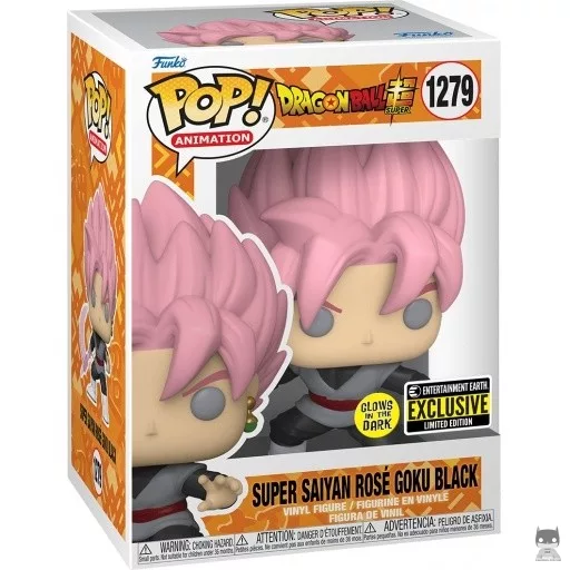 Figurine Funko POP Super Saiyan Rosé Goku Black (Glow in the Dark) (Dragon Ball Super (DBS))