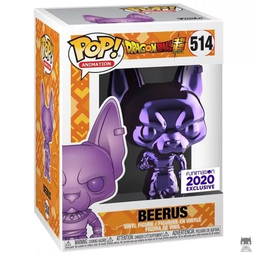 Figurine Funko POP Beerus (Chrome Violet) (Beerus)