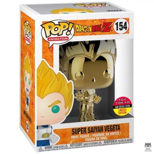 Figurine Funko POP Super Saiyan Vegeta (Doré) (Exclusive)
