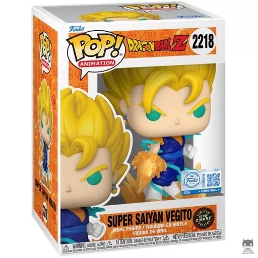 Figurine Funko POP Vegetto Super Saiyan (Chase & Glow in the Dark) (Dragon Ball Z (DBZ))