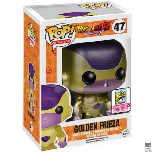 Figurine Funko POP Golden Freezer (Metallic & Gold) (Dragon Ball Z (DBZ))