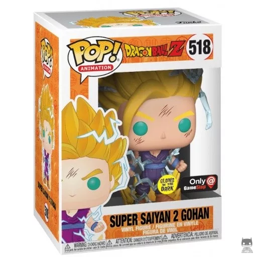 Figurine Funko POP Super Saiyan 2 Gohan (Glow in the Dark) (Gohan)