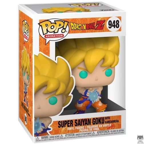 Figurine Funko POP Super Saiyan Goku avec Kamehameha (Dragon Ball Z (DBZ))