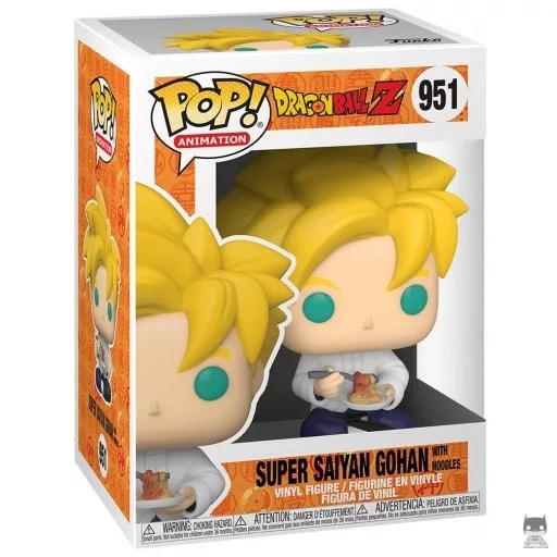 Figurine Funko POP Super Saiyan Gohan mangeant des Nouilles (Dragon Ball Z (DBZ))