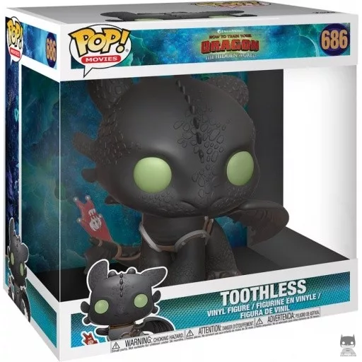 Figurine Funko POP Krokmou Le Monde Caché (Supersized) (Dragons)