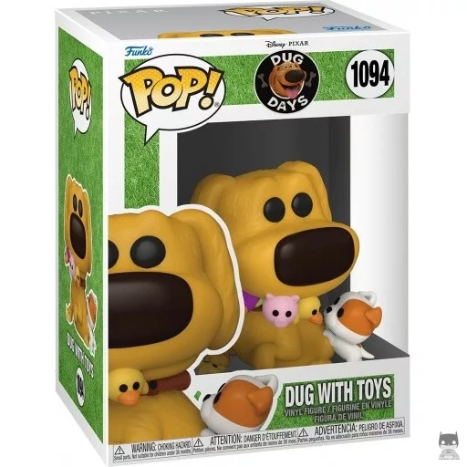 Figurine Funko POP Dug avec Jouets (Dug Days)