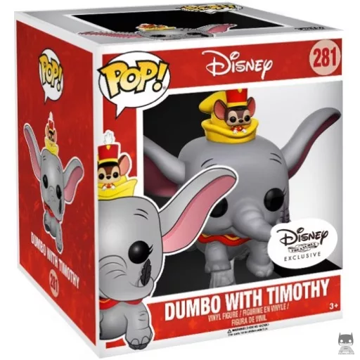 Figurine Funko POP Dumbo volant avec Timothé (Dumbo)