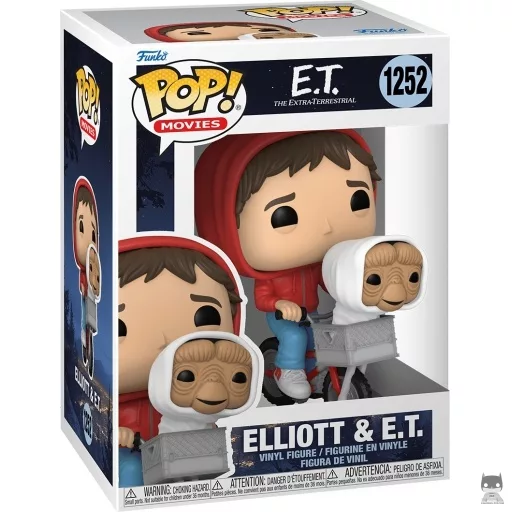 Figurine Funko POP Elliot & E.T. (E.T. l'extra-terrestre)