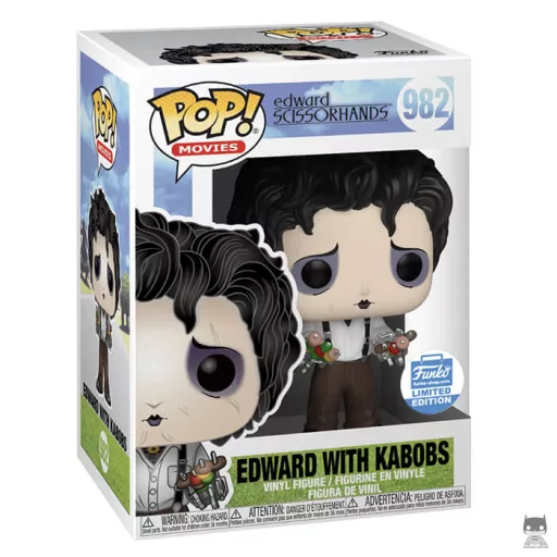 Figurine Funko POP Edward avec les brochettes (Edward aux mains d'argent)