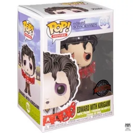 Figurine Funko POP Edward avec le kiragami (Edward aux mains d'argent)