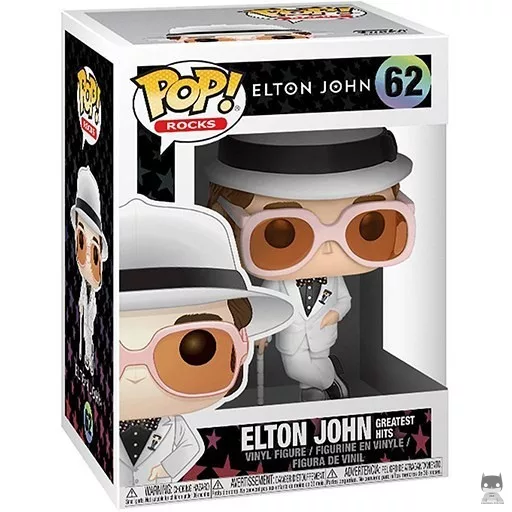 Figurine Funko POP Elton John (Meilleurs Albums) (Elton John)