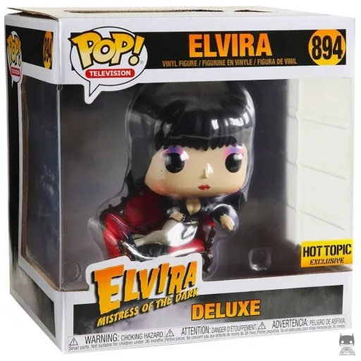 Figurine Funko POP Elvira Maîtresse des Ténèbres (Deluxe) (Hot Topic)
