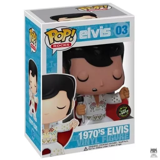 Figurine Funko POP Elvis Presley 1970's (Chase) (Pop! Vinyl)