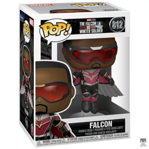 Figurine Funko POP Falcon en vol (Falcon et le Soldat de l'Hiver)