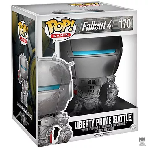 Figurine Funko POP Liberty Prime (Bataille) (Supersized) (Fallout)