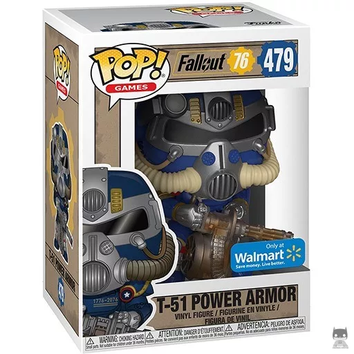 Figurine Funko POP T-51 Power Armor (Fallout 76) (Walmart)