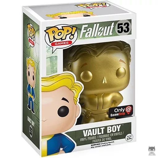 Figurine Funko POP Vault Boy (Or) (Exclusive)