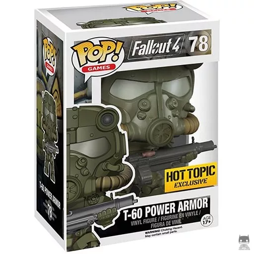 Figurine Funko POP T-60 Power Armor (Vert) (Fallout)