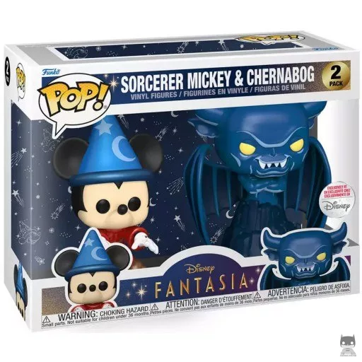 Figurine Funko POP Mickey Sorcier & Chernabog (Pop! Vinyl)