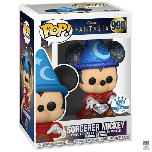Figurine Funko POP Mickey Sorcier (Diamond Glitter) (Fantasia)