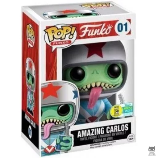 Figurine Funko POP Carlos (Fantastik Plastik)