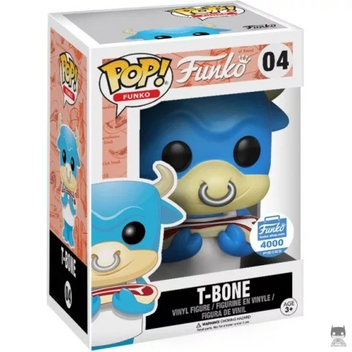 Figurine Funko POP T-Bone (Bleu) (Fantastik Plastik)
