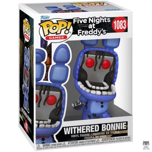 Figurine Funko POP Withered Bonnie (Five Nights at Freddy's)