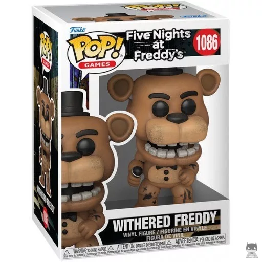 Figurine Funko POP Withered Freddy (Freddy Fazbear)