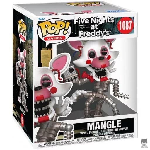 Figurine Funko POP Mangle (SuperSized) (Five Nights at Freddy's)