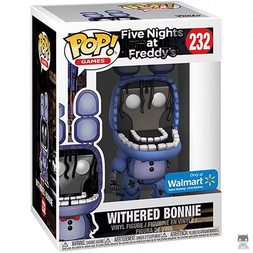 Figurine Funko POP Withered Bonnie (Walmart)
