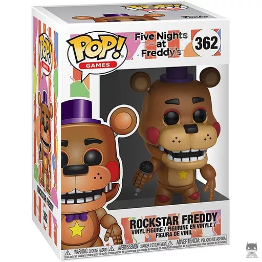 Figurine Funko POP Freddy Fazbear (Rockstar) (Five Nights at Freddy's)