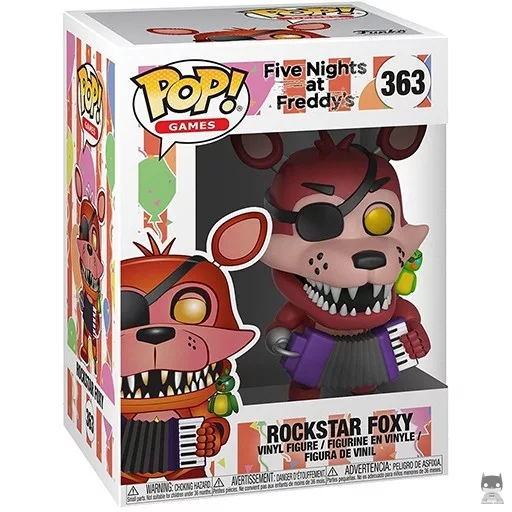 Figurine Funko POP Rockstar Foxy (Five Nights at Freddy's)