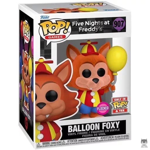 Figurine Funko POP Foxy Ballon (Flocked) (Five Nights at Freddy's)