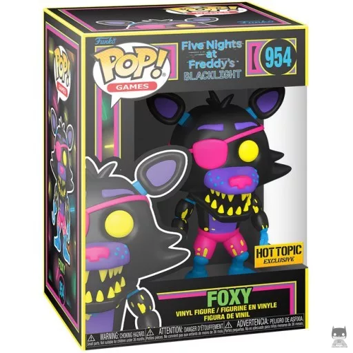 Figurine Funko POP Foxy (Blacklight) (Five Nights at Freddy's)