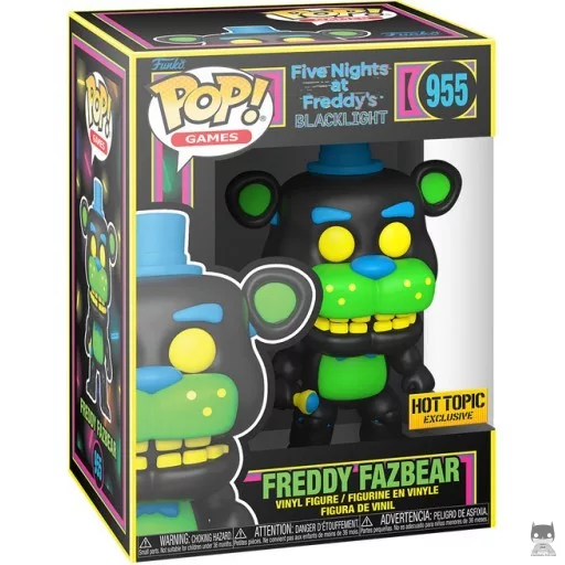Figurine Funko POP Freddy Fazbear (Blacklight) (Five Nights at Freddy's)