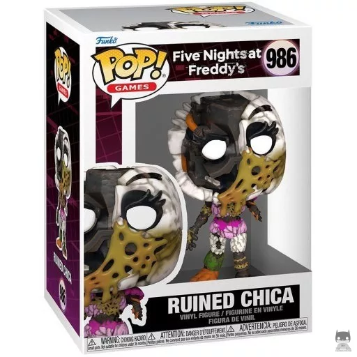 Figurine Funko POP Chica en Ruine (Chica the Chicken)